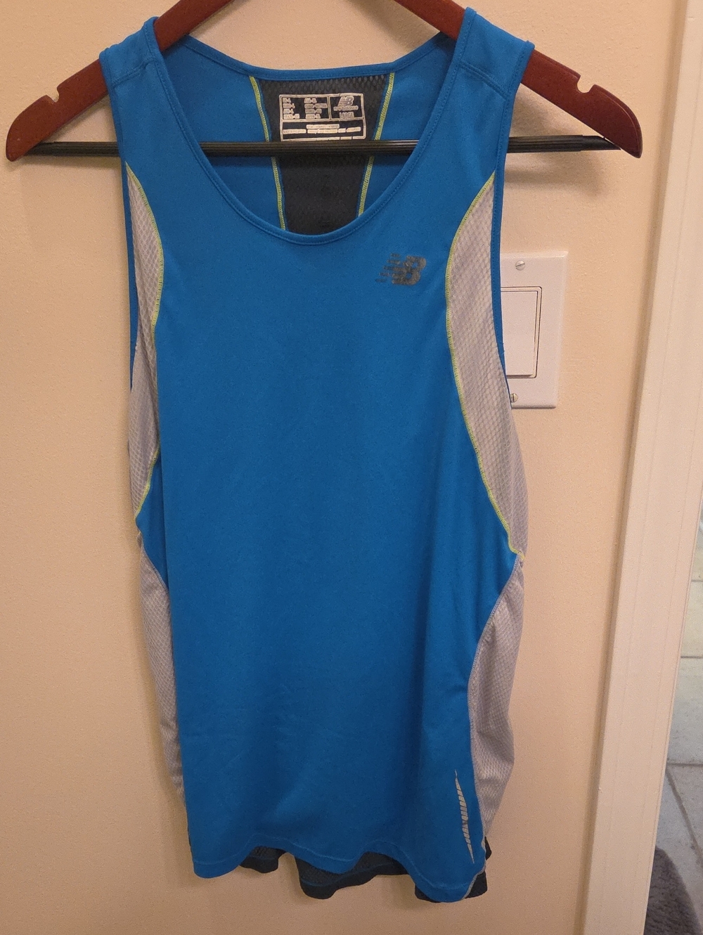 New Balance Men’s Bright Blue Tank Top